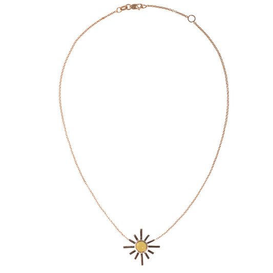 Yellow Tourmaline Sun Choker