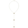 Yellow Tourmaline and Pave Diamond Reversible Necklace