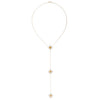 Yellow Tourmaline and Pave Diamond Reversible Necklace