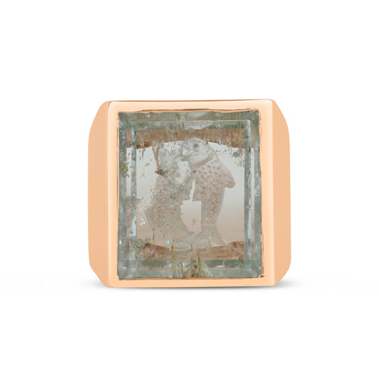 Pisces Horoscope Ring
