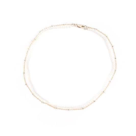 moon and chain anklet