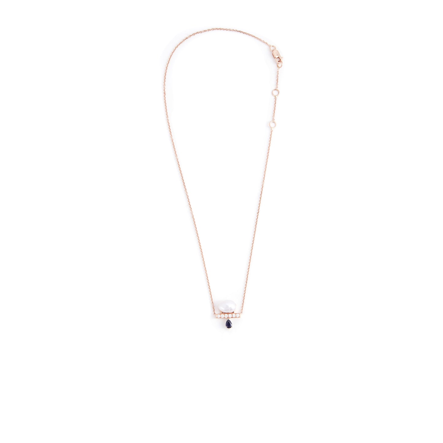 moon tear necklace