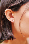moon and star stud