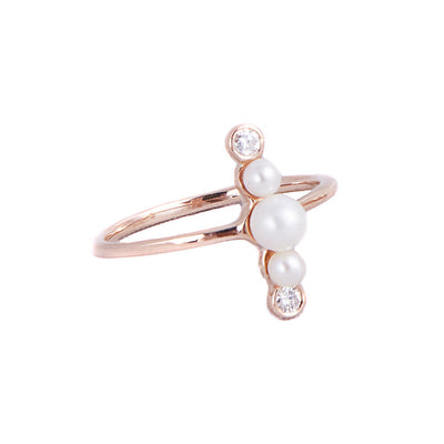 moon and star ring